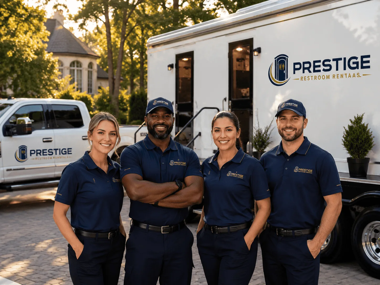 Trusted Luxury Portable Restrooms company in Dalton, OH